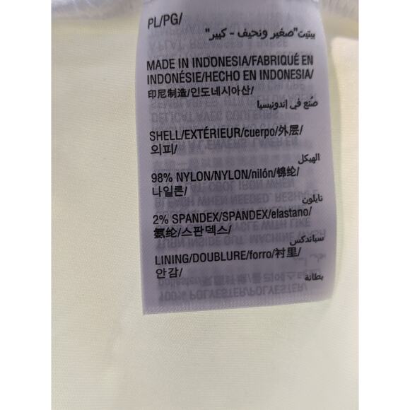 Charter Club Petite Lace Blouse 3/4 Sleeve Top Cream Ivory PL Workwear Formal - Picture 5 of 8